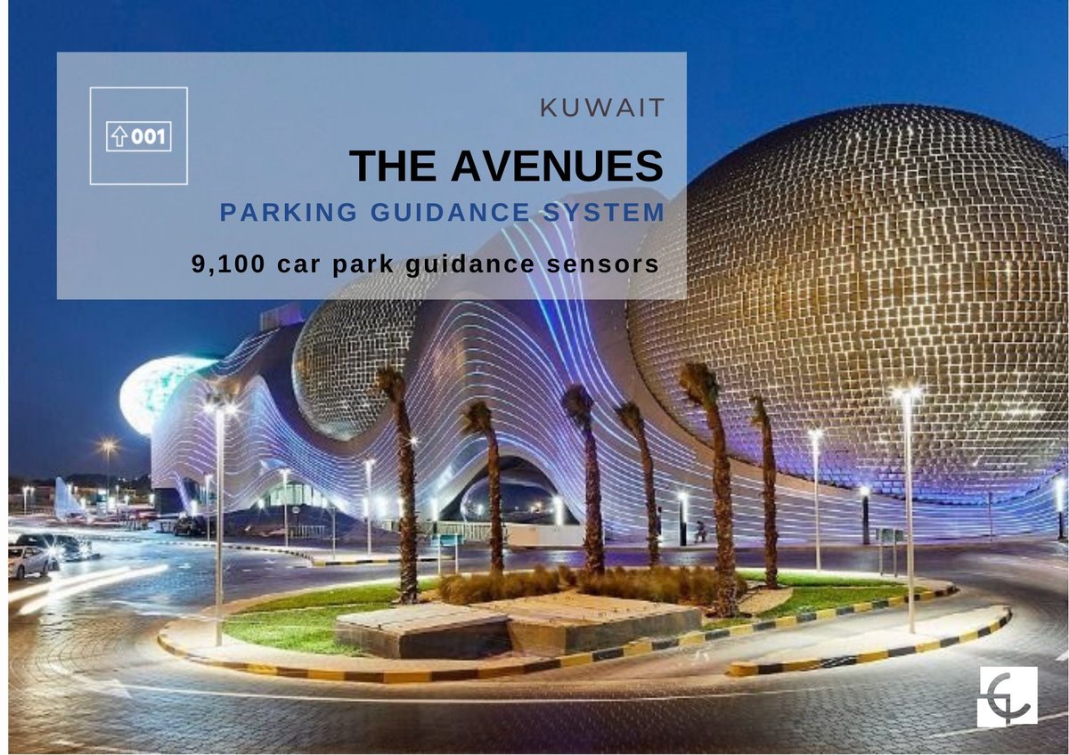 circontrol_com's tweet photo. 🅿 Good news coming from Kuwait! The Avenues, one of the most luxurious and largest malls in the world with more than 1,100 stores, will enhance the shopping experience thanks to the installation of 9,100 car park guidance sensors.
#CarPark #GuidanceSystem #EfficientParking https://t.co/o8Dks0CUvG
