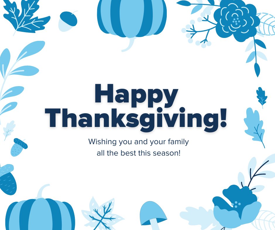 To all of our hardworking agents, staff and team leaders: We understand that 2020 hasn’t been the easiest year, but you've all maintained excellent service and kept positive no matter what.

Your work hasn't gone unnoticed and we wanted to say THANK YOU and Happy Thanksgiving!