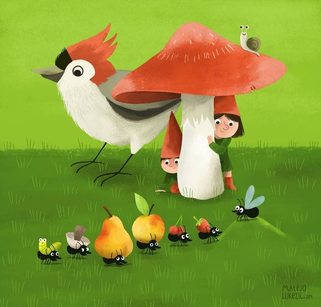 🌟FOLKTALE WEEK 2020🌟
Day 3 Prompt: Courtship
Who she will choose? 
🌟
Curious about #folktaleweek? Check out my previous posts or see more at <a href="/folktaleweek/">Folktaleweek</a>
🌟
Folktale Week 2020 was developed by a group of talented artists from all around the world. Be… instagr.am/p/CIDw5x3njHx/