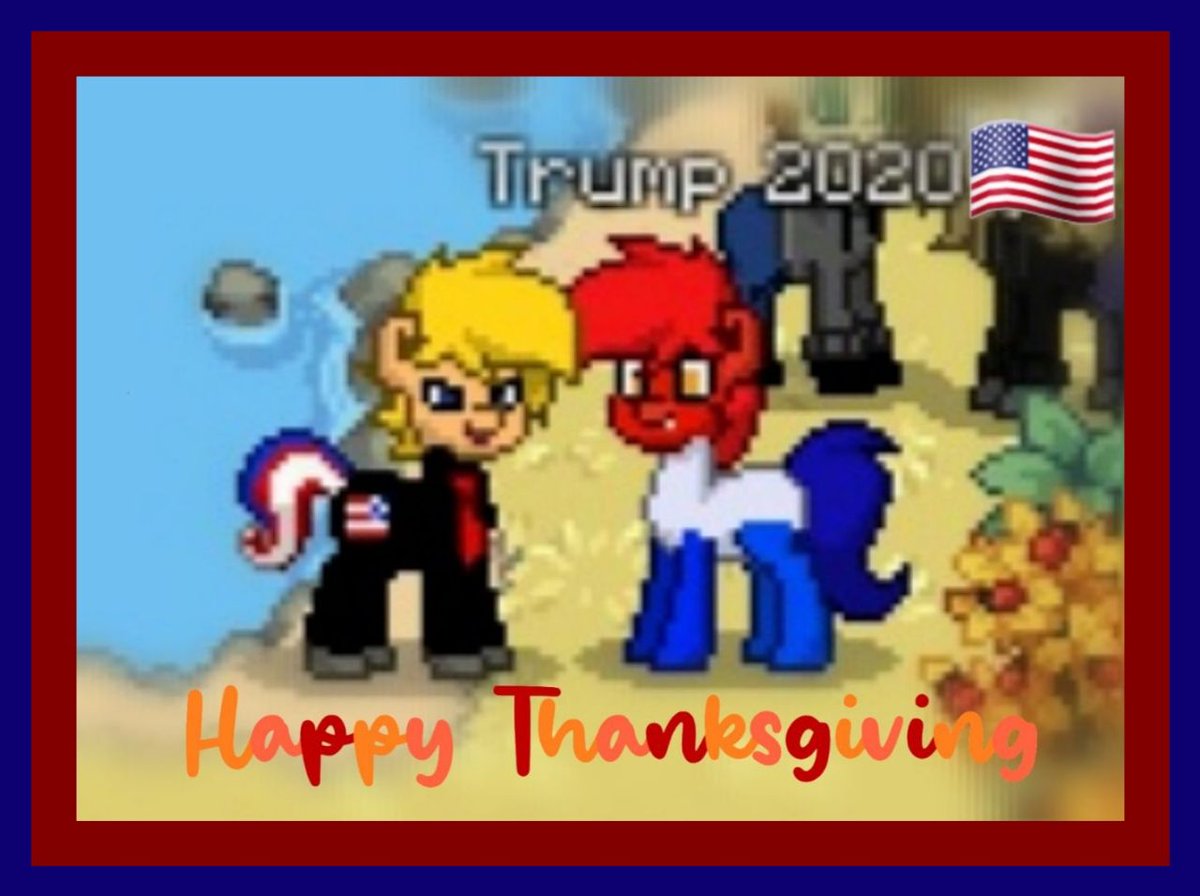 tpdrump's tweet photo. Happy Thanksgiving to you 🦃💙❤️ - Me and my American patriot friend celebrate Thanksgiving this year together. #Thanksgiving #usa #together #PatriotsUnited #drump #trump #america #blue #red #Turkey #food #eating https://t.co/3VghIIFBcw