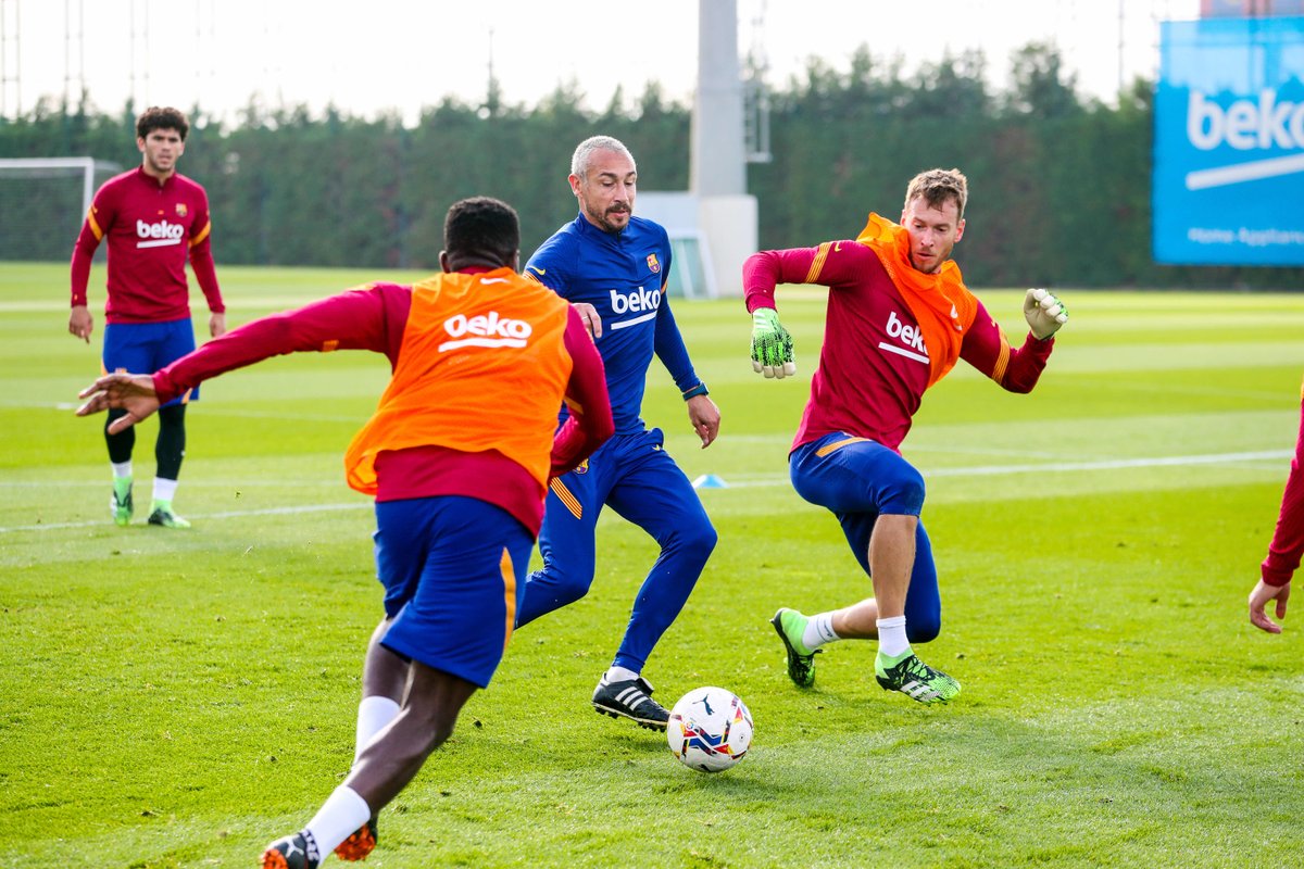 🤩 Larsson having fun at training