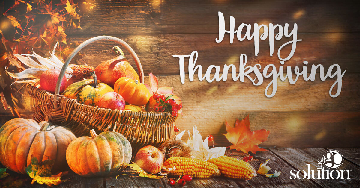 thegosolution's tweet photo. Happy Thanksgiving from the team at The Go Solution! https://t.co/Qkcianszir