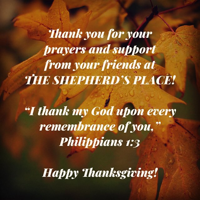 The Shepherd's Place (@shepherdsplace_) on Twitter photo 