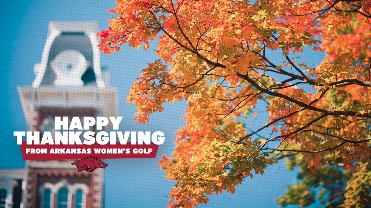 Happy Thanksgiving, Everyone! 

#DoThePossible 🐗⛳️