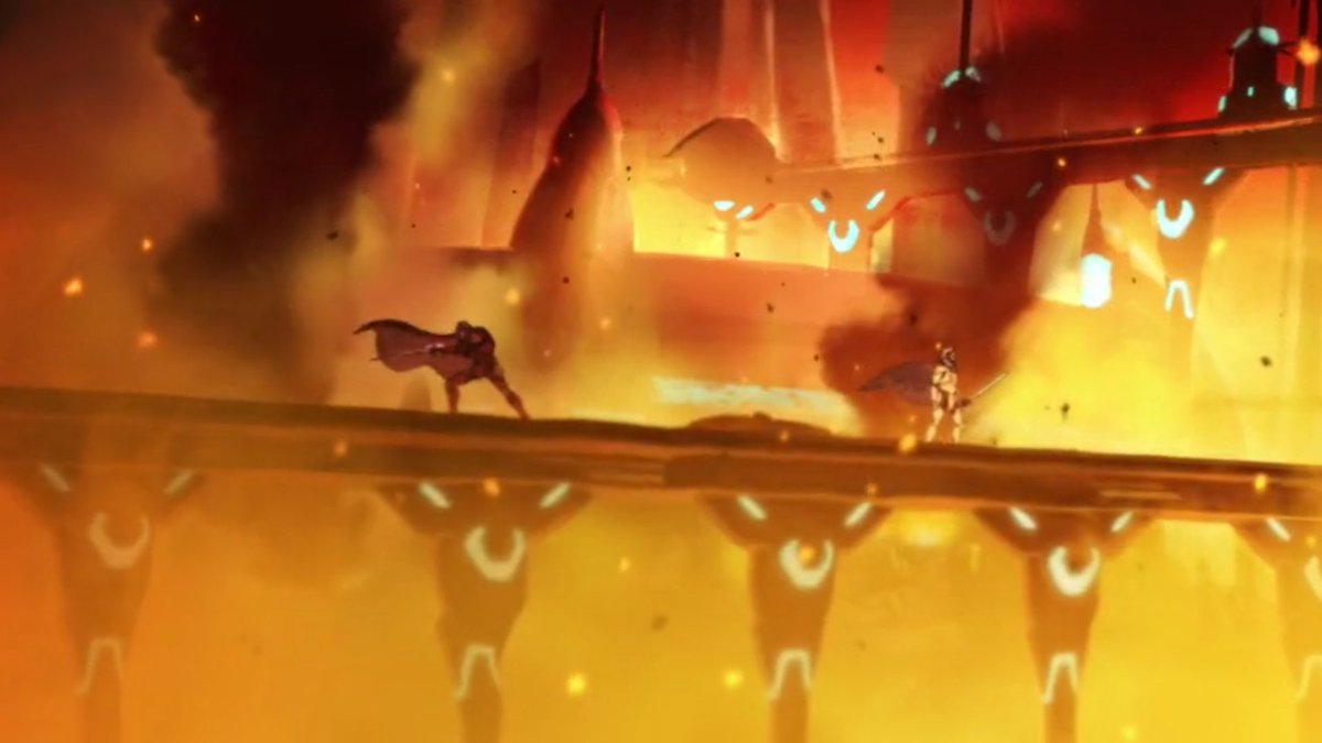 Natalie34787885's tweet photo. King Alfor was the one who give Zarkon the scar of his face.
#vld #voltron #VoltronLegendaryDefender #EmperorZarkon #Zarkon #KingAlfor #Alfor #Altea #Altean https://t.co/no87oWcGQD