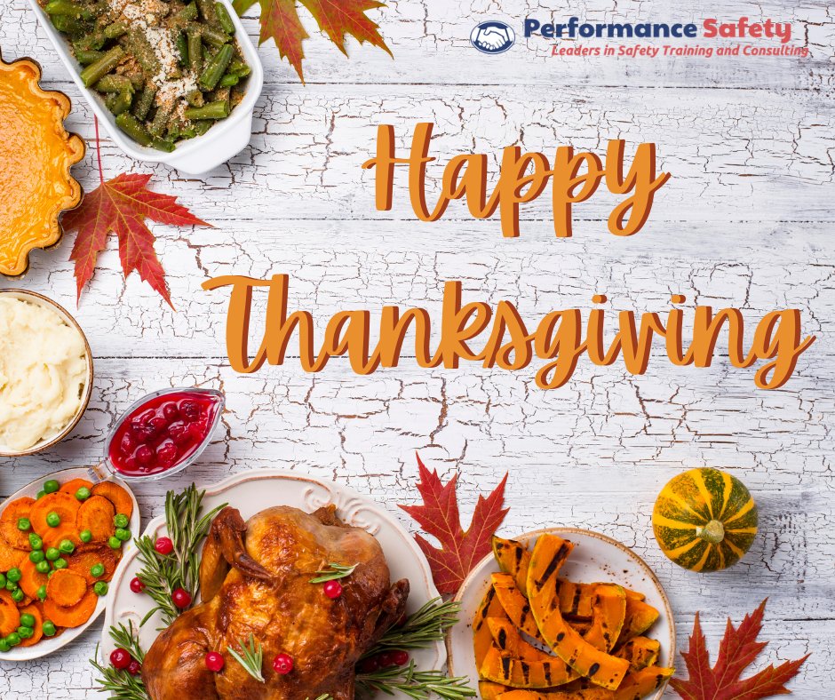 PerformanceSafe's tweet photo. Happy Thanksgiving from everyone at Performance Safety!

#HappyThanksgiving https://t.co/FcogKW2NtC
