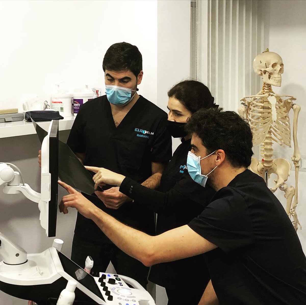 #centrosanttelm #sesionesclínicas #fisioterapia #physiotherapy #ecografia #trabajoenequipo #teamwork