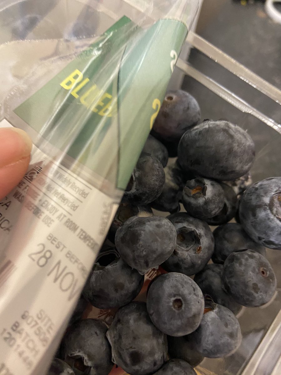 ExposingAlex42's tweet photo. @AsdaServiceTeam hey, what's going on with the blueberries at the moment? The last few times I've bought some they've started going mouldy before the best before date. https://t.co/11qJshUIZB