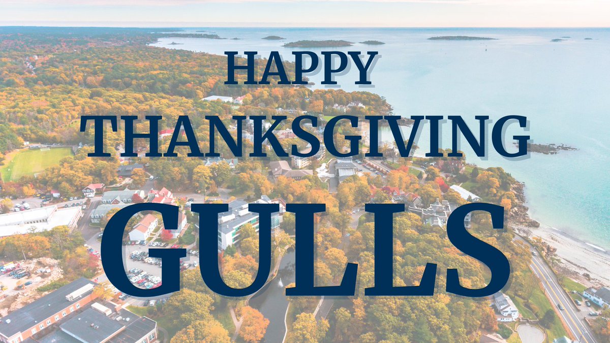 Happy Thanksgiving Gulls! We're thankful for the incredible Endicott Alumni community! 💙💚 #ThisIsEndicott