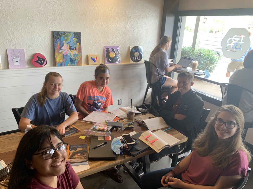 MsChereb's tweet image. Here’s to the AP Lit. students that volunteered, met weekly in Frankenstein study groups, annnnnd donated the most Food Drive items. You’re amazing! #bucpride #bwood #cherebskidz