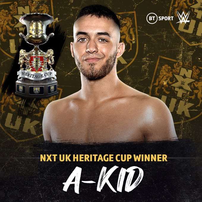 A-Kid hizo historia en NXT UK.