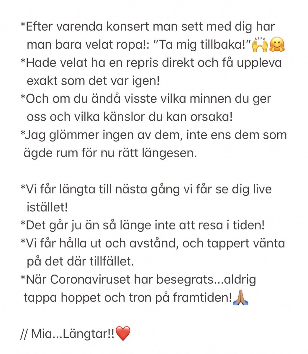 Mirre47's tweet photo. Finaste Bästa @DarinOfficial✨🤗

 💯https://t.co/Kp2a6OeNgq💯

#Darin #DarinFamily #DarinTour #Musik #Music #Live #Livemusic #Memories #Minnen #Moments #Darinmoments #hopp #hope #längtan #longing #drömmar #dreams #framtid #future #Tamigtillbaka #throwback #tbt #throwbackthursday https://t.co/VcV8OqjyGO