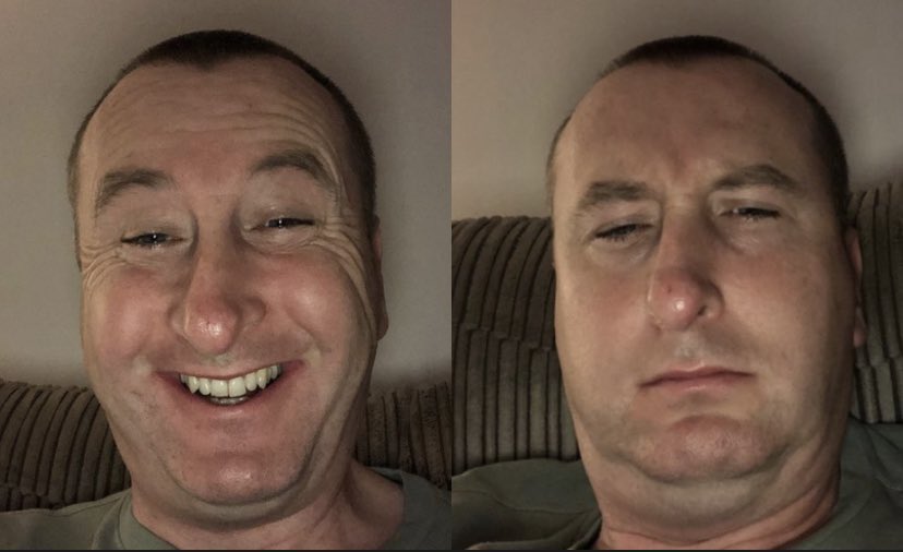 BethHaines11's tweet photo. Aj normally vs Aj when he sees shane  #ImACeleb https://t.co/yYGk46w3Gy