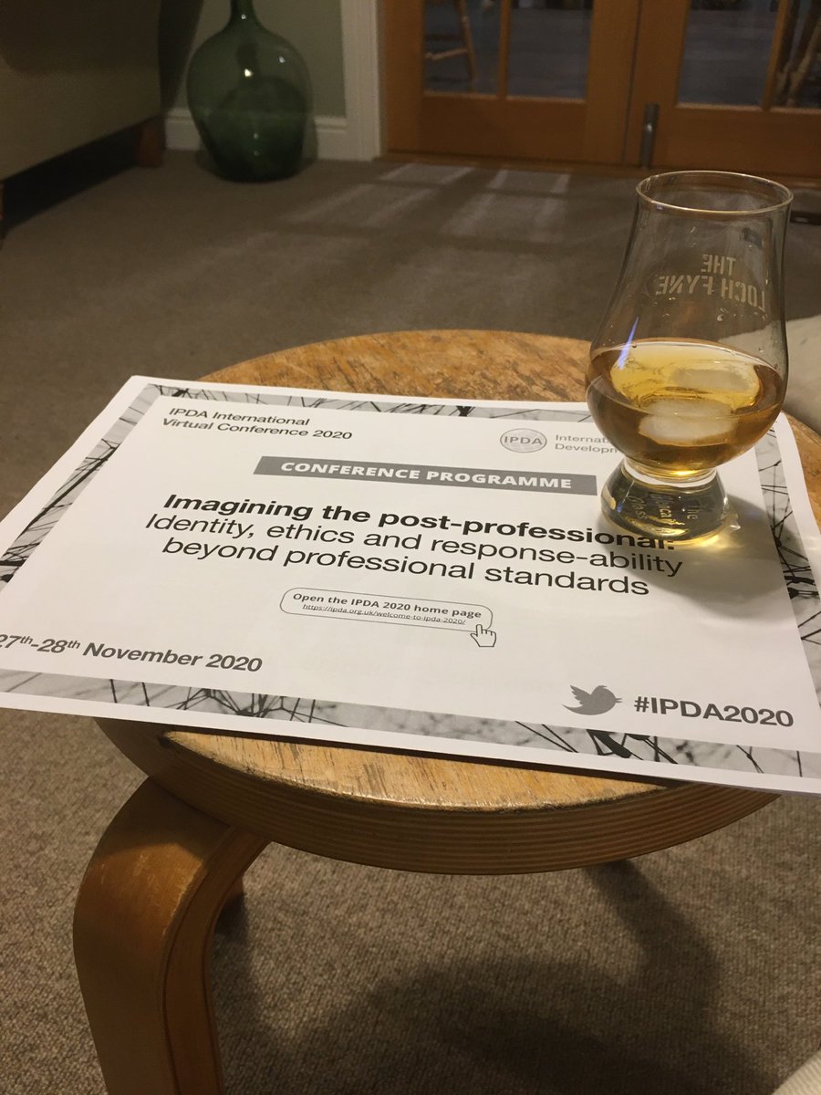 Garvachy11's tweet photo. Pre conference dram to celebrate @ScotlandIpda contributions to @ipda_prof_learn #IPDA2020 https://t.co/o4hF6jfamL