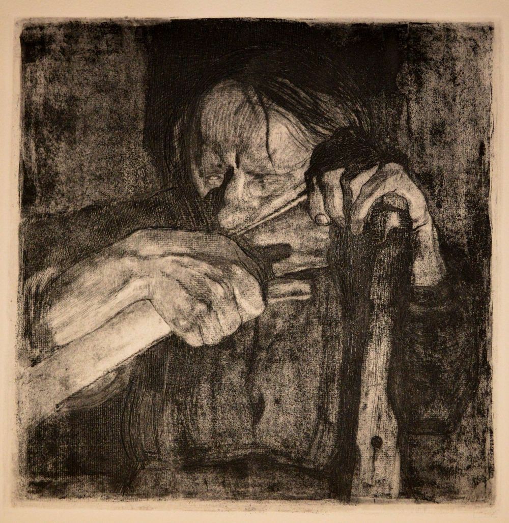 @Sr_Porpoise más que del renacimiento lo relacionaría con el expresionismo/realismo alemán but la artista Käthe Kollwitz es todo lo que está bien su obra es simplemente magistral 