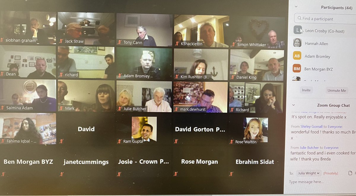 BDYouthZone's tweet image. Wow what a wonderful evening brining all the BYZ Patrons together over a virtual dinner, thank you for your support and helping thousand of young people over this year 

#virtualdinner #onecommunity