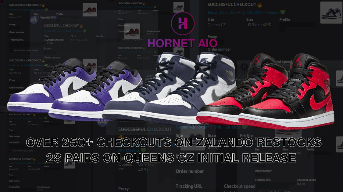 hornet_aio's tweet image. Zalando restocks &amp;amp; Queens CZ secured as always🥶

We are still pushing improvements for our testers and working on new sites.

Our team appreciates early supporters, retweet &amp;amp; like, and we will secure a public beta key for some of you!