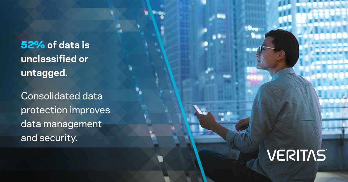VeritasTechLLC's tweet photo. Using different vendors and solutions for data protection is costly and risky. Using a single, automated #DataProtection platform can simplify hybrid #Multicloud backup while improving data security and data management. Learn more: https://t.co/iLRJ0XI5aA https://t.co/NFU6wzvYbu