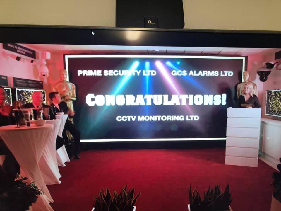 So the team have done me proud once again we won an a award with DAHUA tonight