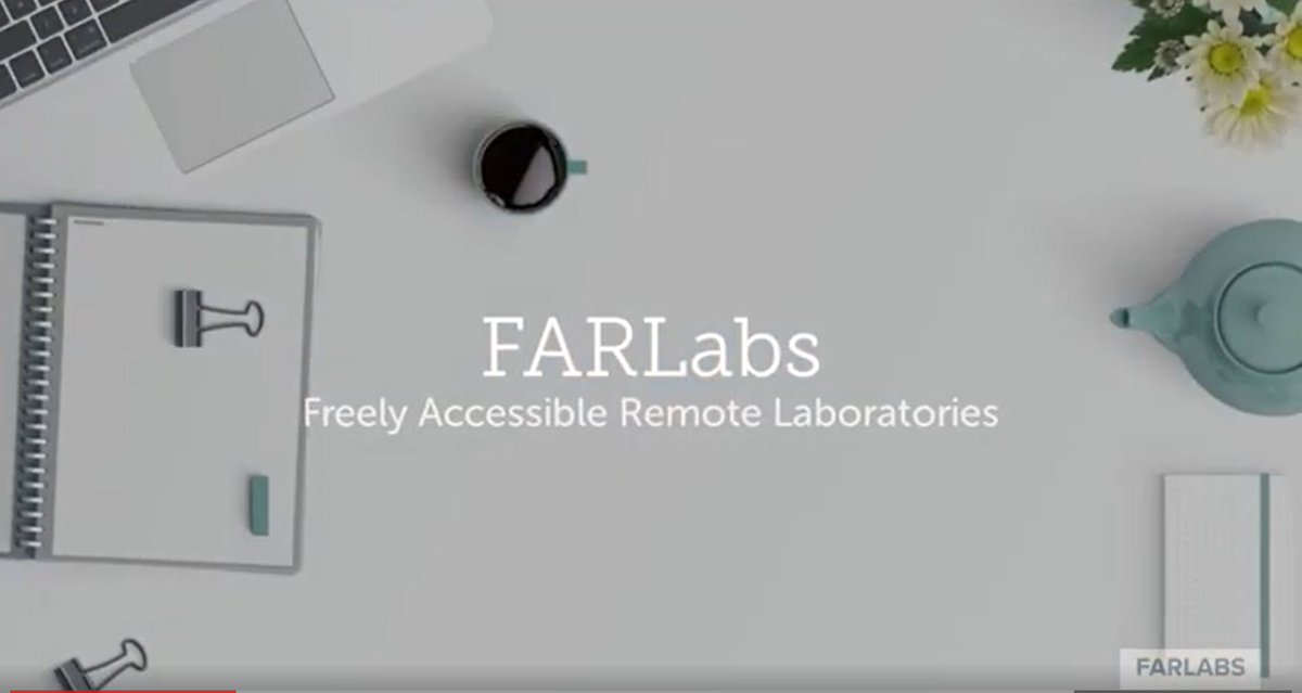 Learn more about how your high school students can access university equipment for FREE by watching FARLabs' latest video!🍿😎
#STEM #remoteLearning #scienceteacher #science #scienceiscool

Visit our YouTube Channel: youtu.be/64Q4Fk-lMuc