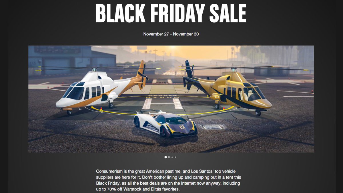 Tylar Happies Gtaオンラインに ブラックフライデーがやってくる セールの目玉はオプレッサーmk2と ボンブーシュカでしょうかね T Co T2kmvzzbz9 Gtav T Co Vfdmprbdyn Twitter