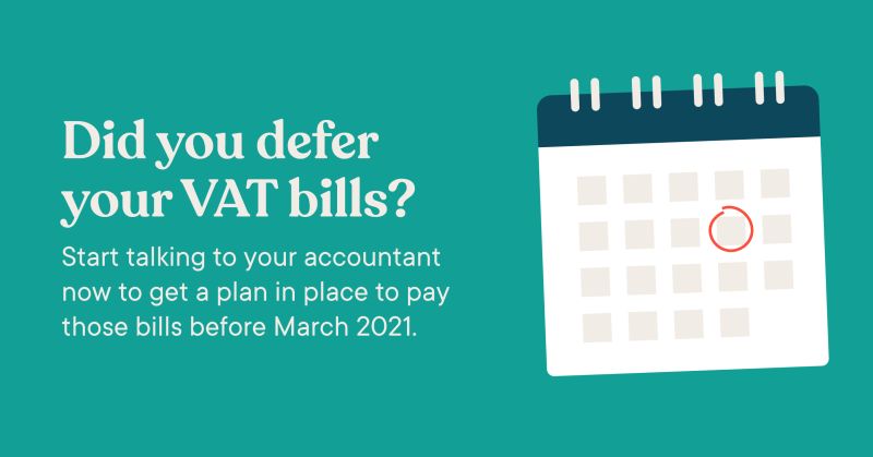 Are you a marketing or recruitment agency that defered your VAT bills back in March? If so, start talking to your accountant now to get a plan in place to pay those bills before March 2021 and avoid fines from HMRC.

#Covid #VAT #BusinessPlanning #RecruitmentAgency