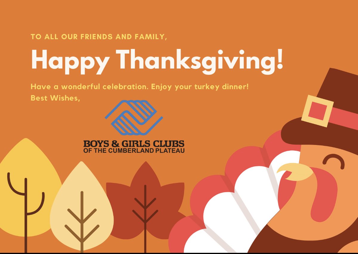 Happy Turkey Day from #bgcocp! #whateverittakes