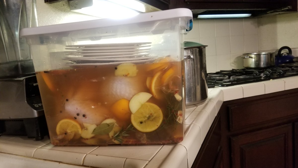 PuppensPuppen's tweet photo. Im making good progress on my Thanksgiving meal today! I guess were going to do an overnighter until i have a thicc bird (´｡• ω •｡`) ...zZZZ

#femboythanksgiving #femboycooking https://t.co/1VFMVSMGQm