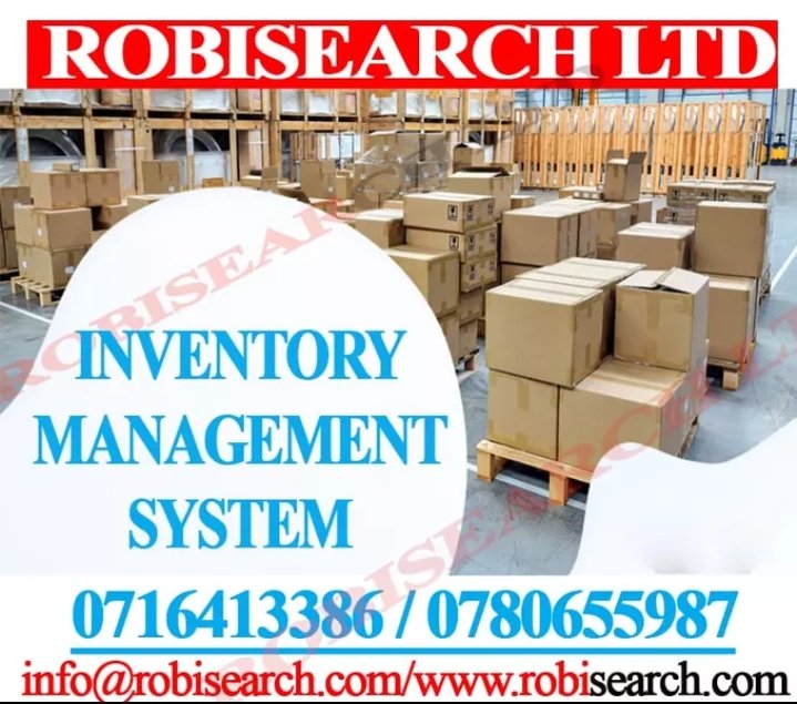 bradjrr's tweet photo. Manage your Inventory with ease using #ROBIPOS Inventory Management Software Tracks stock levels, orders, sales & deliveries. Avoid product Overstock/Outages. CONTACT @robisearch 0716413386/0780655987 hiyo Eastleigh South Sudan Congratulations senior counsel Somalia Mike Sonko https://t.co/8Svcq78XDx