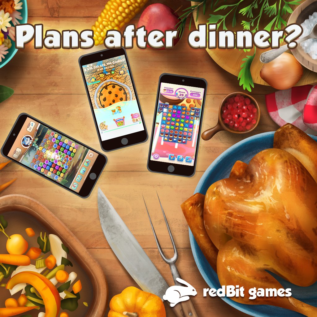 Happy #Thanksgiving to all our American friends! 😍
Stay safe, eat turkey and, most importantly: play #videogames 😉