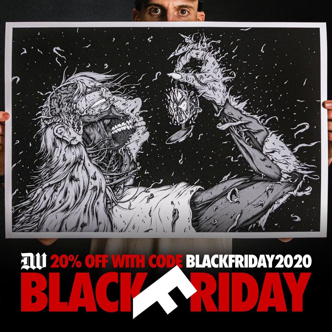 From now until end of day Monday <a href="/deathwishinc/">Deathwish</a> is running a sale. Save 20% off your entire order right now with the code "BLACKFRIDAY2020" at checkout. That includes all my prints and stuff in my store.

buff.ly/364DXBs