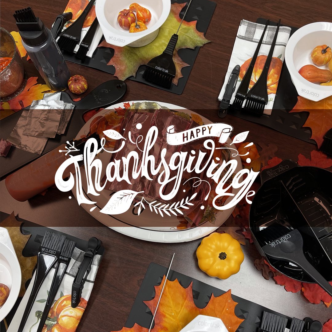 colortrak's tweet photo. Happy Thanksgiving #Colortrakfam from our family to yours! 🦃 https://t.co/pqT5EYSQUa