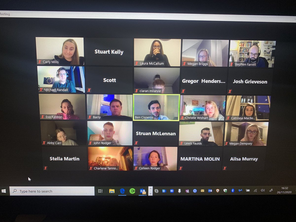 Stuart Kelly (@stu_kel_) on Twitter photo ⛹🏽♀️👩🏻⚖️ #SportsLaw
Many thanks to our students for engaging in today’s <a href="/lawstrath/">Strathclyde Law School</a> Sports Law panel discussion. Particular thanks to our brilliant guests: <a href="/laurasportslaw/">Laura Sports Law</a>, <a href="/ben_cisneros/">Ben Cisneros</a>, Stephen Farrell & Megan Briggs from @BurnessPaullLLP 👏🏻
A really insightful session! ⛹🏽♀️👩🏻⚖️ #SportsLaw
Many thanks to our students for engaging in today’s <a href="/lawstrath/">Strathclyde Law School</a> Sports Law panel discussion. Particular thanks to our brilliant guests: <a href="/laurasportslaw/">Laura Sports Law</a>, <a href="/ben_cisneros/">Ben Cisneros</a>, Stephen Farrell & Megan Briggs from @BurnessPaullLLP 👏🏻
A really insightful session!
