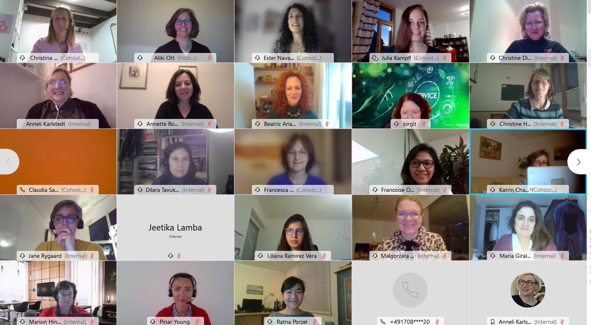 EsterNava's tweet photo. We just concluded our virtual annual event of Greenhouse, our female community in @nokia Germany. The event theme was "Personal Branding: how to stand out from the crowd" Almost 50 participants joined. It was very inspiring! https://t.co/3dvo8Vrkwn