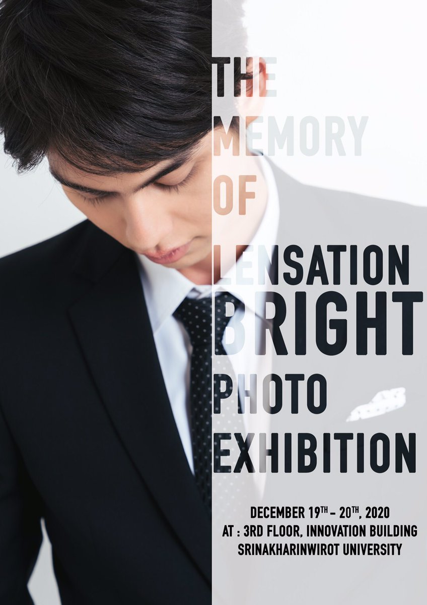 allbright_ofc's tweet photo. 23rd Bright’s Birthday Project 🎁

Make A Bright Wish 2020 Part 3

“The Memory of Lensation Bright Photo Exhibition”

🗓 19-20 ธ.ค. 2563 
📍ชั้น 3 อาคารนวัตกรรม มศว.

โดยผู้ที่เข้าชมนิทรรศการจะได้รับของที่ระลึกเฉพาะสำหรับงานนี้ (1)

#MakeABrightWish2020
#bbrightvc https://t.co/RIp9PfsKke