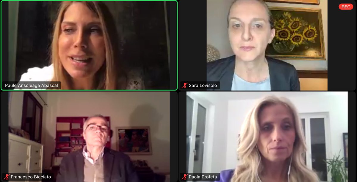 Live now “why the world needs finance and why finance needs women” by <a href="/BritChamItaly/">BritishChamberItaly</a> 

Moderator: <a href="/PauleAnsoleaga/">Paule</a> 

Keynote Speakers: 
Sara Lovisolo by <a href="/LSEGplc/">LSEG</a> 
Paola Profeta by <a href="/Unibocconi/">Università Bocconi</a> 
Francesco Bicciato <a href="/ItaSIF/">Forum per la Finanza Sostenibile</a> 

<a href="/TheGlobalGoals/">The Global Goals</a> 

#sustainability #inclusivefinance #mwe