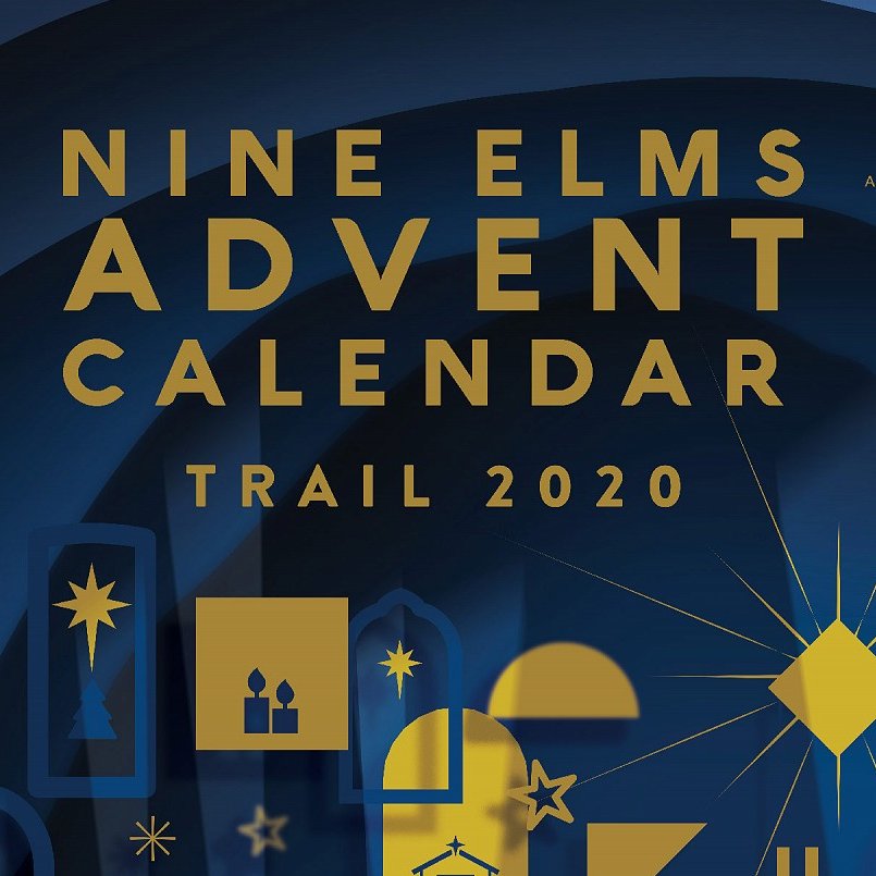  24 illuminated windows, each designed by a local artist or community organisation to create the Advent Calendar Trail 2020