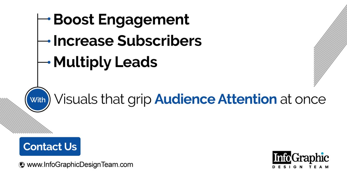 #InfographicDesignTeam creates fabulous graphics and visuals that take your business to the new level of exposure and growth.

InfographicDesignTeam.com

#BrandAwareness #VisualMarketing #Infographics