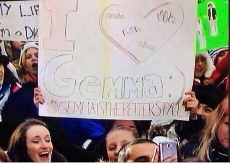 Happy 7th birthday to this iconic sign, gemma styles world domination 