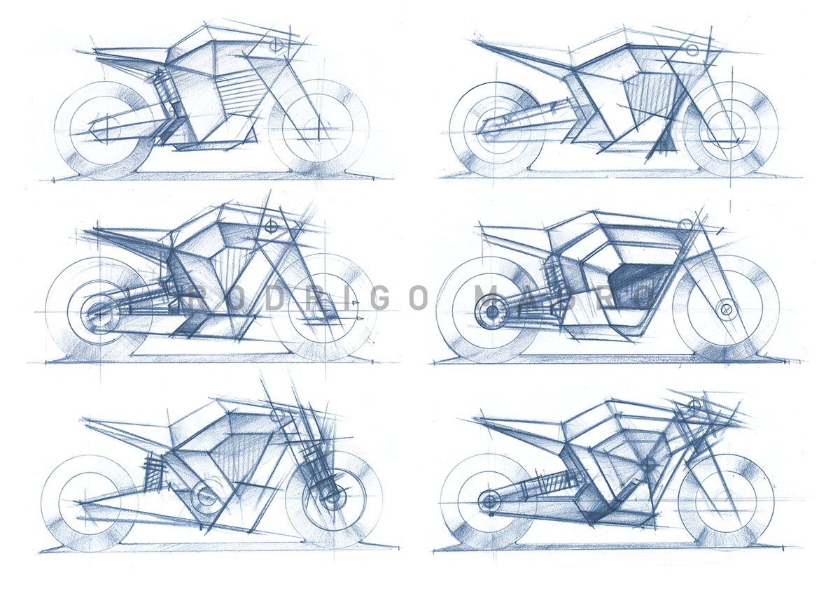 It all started with this sketches: