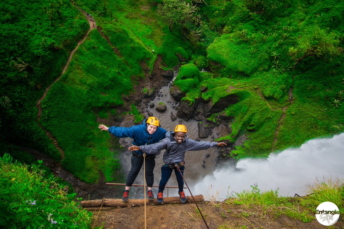 JobSoyekwo's tweet photo. This was the only couple, who got engaged before the trip lighted up to Sipi falls, know us #entanglesipi it was a beautiful moment that we always paired them to do Abseiling
special thanks to the team for the great work done. #tbt #takeonpearl #beautiful #CoupleGoals #mtb #TBT https://t.co/4DvfJvTer6