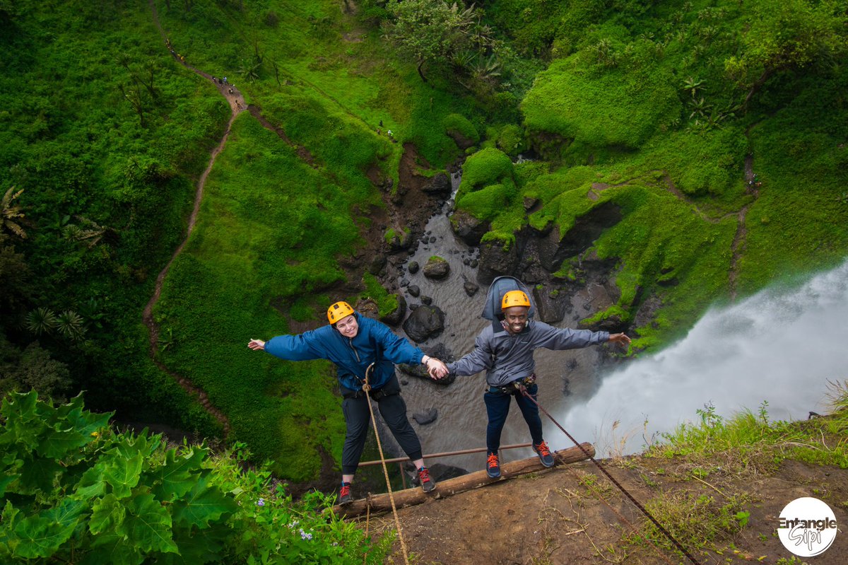 JobSoyekwo's tweet photo. This was the only couple, who got engaged before the trip lighted up to Sipi falls, know us #entanglesipi it was a beautiful moment that we always paired them to do Abseiling
special thanks to the team for the great work done. #tbt #takeonpearl #beautiful #CoupleGoals #mtb #TBT https://t.co/4DvfJvTer6