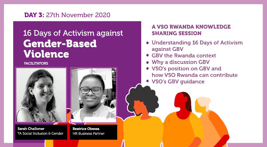 Tomorrow is DAY 3 of #16Days ... we are having a very important discussion on GBV ...