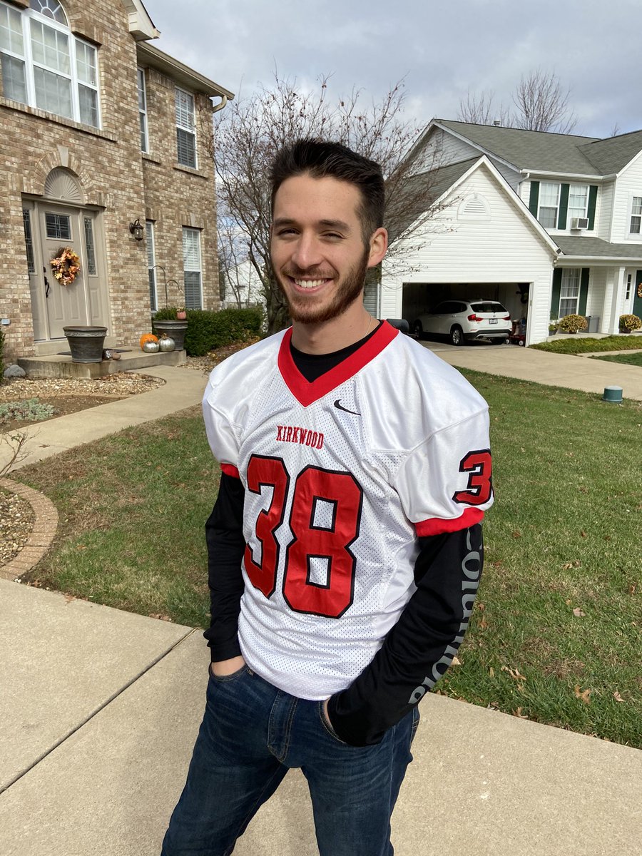 In honor of T Day, here is class of 2014 and 2012 State Champion jersey! <a href="/KirkwoodFB/">Kirkwood Football</a>