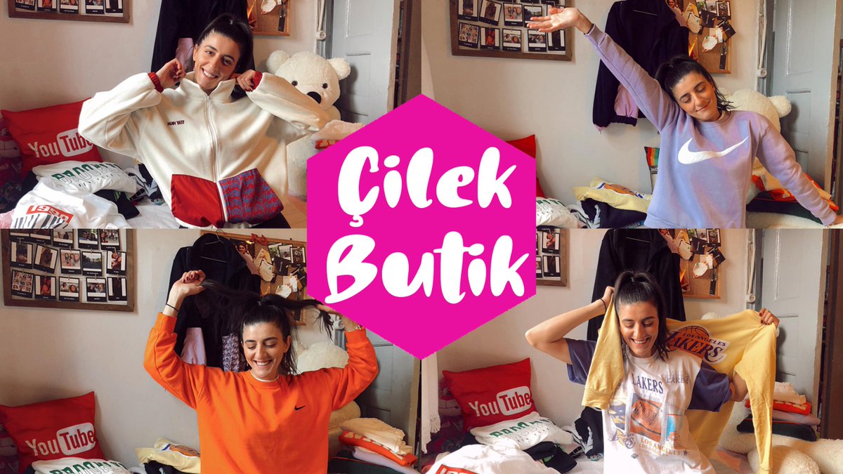 SWEATSHİRT KOLEKSİYONU | UYGUN FİYATLI ALIŞVERİŞ | ÇİLEK BUTİK | NELER V... youtu.be/3MTg0KNrRKk <a href="/YouTube/">YouTube</a> aracılığıyla