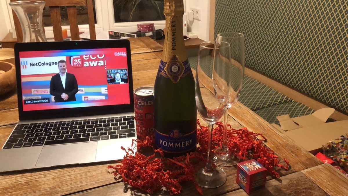 SpaceNet SDC gewinnt den 1. Preis in der Kategorie Datacenter Infrastructure beim eco!! Wie cool ist das denn? Bin ab sofort am Feiern 😎