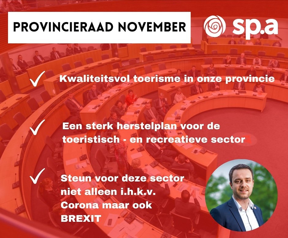 Tom__Willems's tweet photo. De toeristische &amp; recreatieve sector is belangrijk vr W-VL &amp; kreeg zware klappen in 2020.

Belangrijk dat provincie sector steunt. Inzetten lokken juiste doelgroep toerist &amp; opnieuw reiziger aantrekken belangrijkste markten (vb. UK). 

Ook goed vr lokale economie! https://t.co/PMQWScgvM6