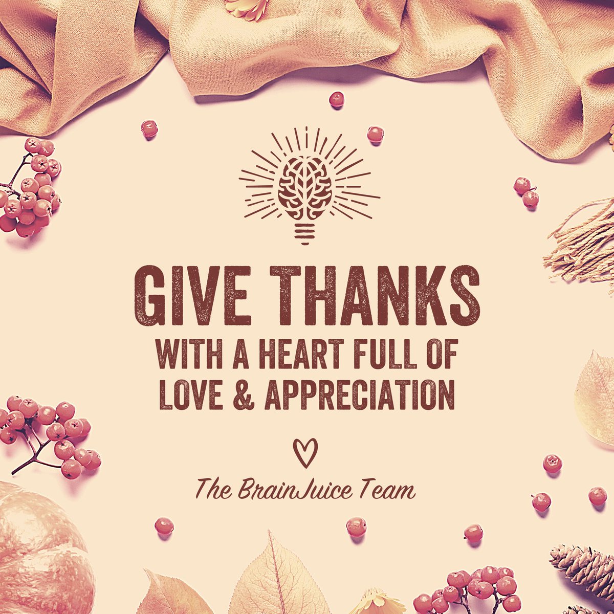 OnBrainJuice's tweet photo. Happy Thanksgiving! https://t.co/Ryrgkdrvty