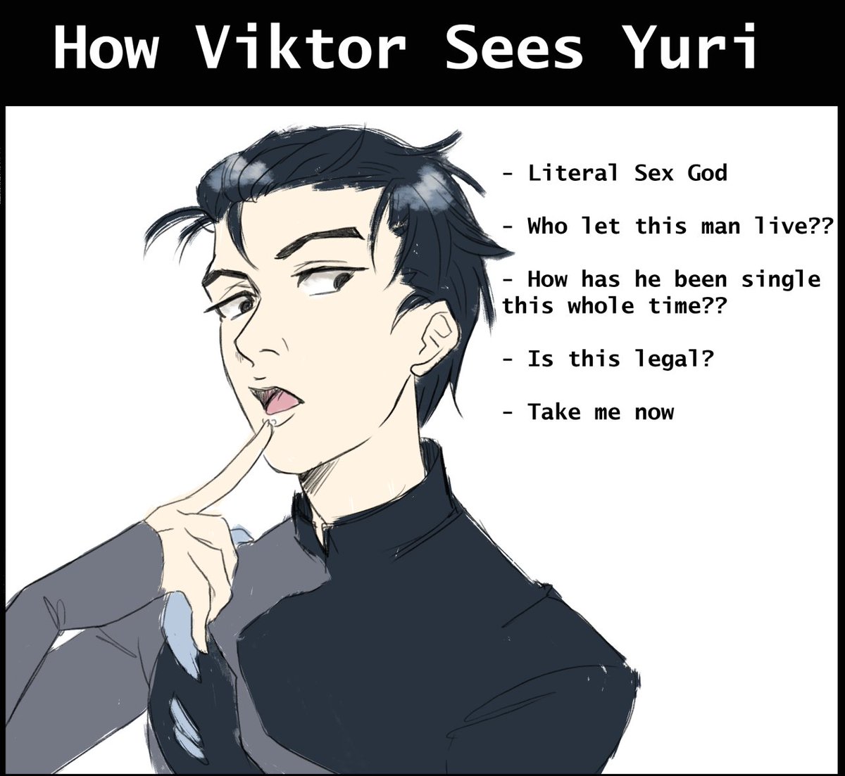 Did someone say #YuriOnIce ?
Time to repost one of my fave memes I made