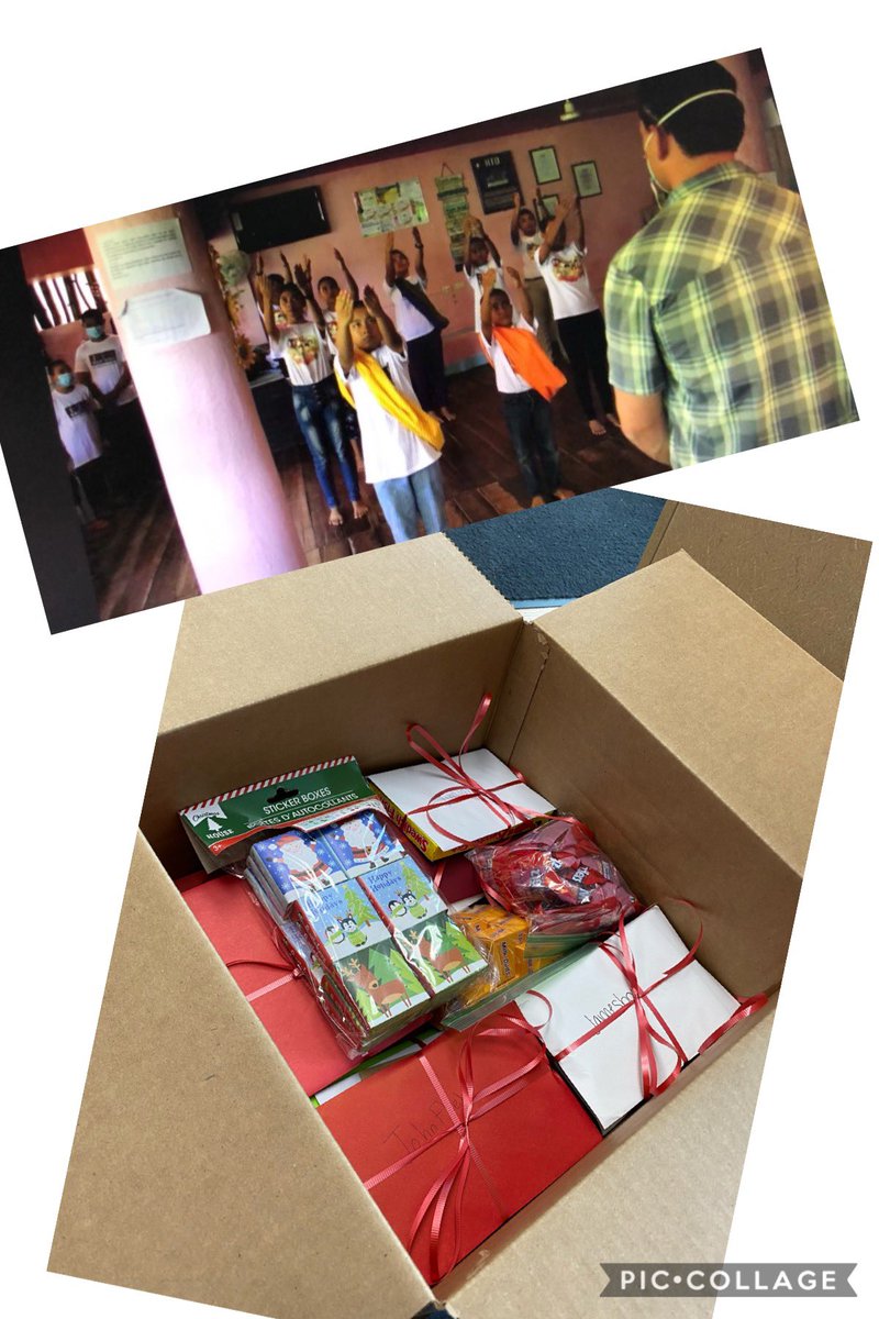 pricemab's tweet photo. Round one of our annual service project was shipped yesterday to a local deployed Marine who is working closely with an orphanage. A giant thank you to @NCSUCheer and THS NHS for making this very personal for these 21 kiddos. #itsbettertogive @GracieMabrey @cora_mabrey https://t.co/1YMpkdvlAE